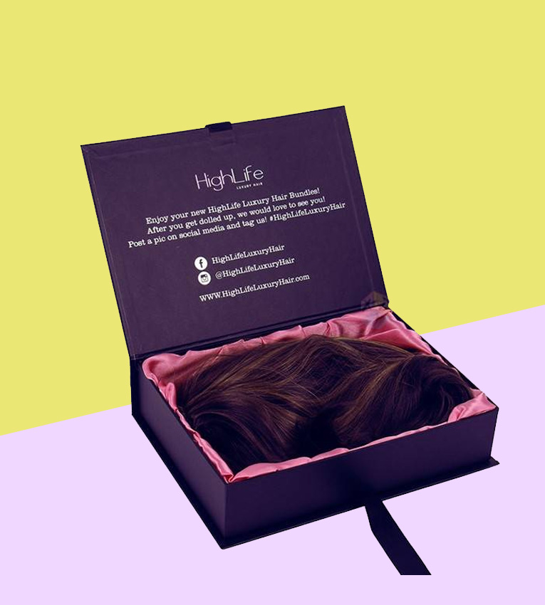 Custom Hair Extension Boxes